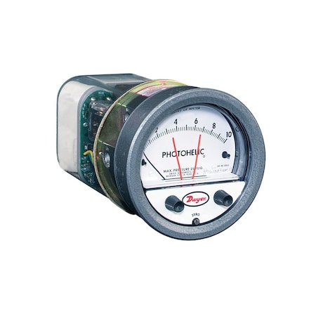 Pressure SwitchGauge, Photohelic 0500 Pa Wc